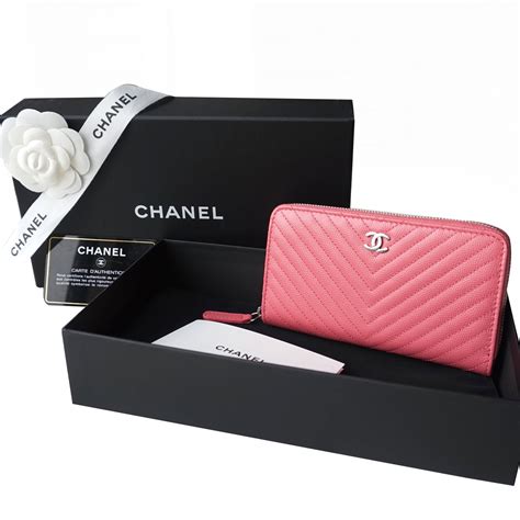 chanel cambon pink wallet|chanel wallets for sale.